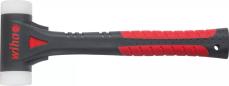 Preview: ARDEBO.de Wiha 8041 Schonhammer FibreBuzz, rückschlagfrei, sehr hart, rot/grau (44598)