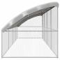 Preview: Hundekäfig 4 pcs Silber 8 x 2 x 2 m Verzinkter Stahl