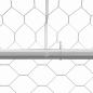Preview: Hundekäfig 4 Stk. Silber 8 x 2 x 2 m Verzinkter Stahl