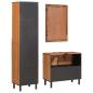 Preview: Badezimmer Sets mit Regal Akazie Braun Winish Massivholz Mango