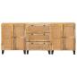 Preview: Sideboard Braun Massivholz Mango
