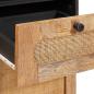 Preview: Badezimmer Sets mit Schubladen mit Regal Natur Massivholz Mango