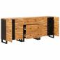 Preview: Sideboard Braun Massivholz Mango