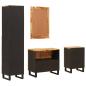 Preview: Badezimmer Sets mit Schubladen mit Regal Natur Massivholz Mango