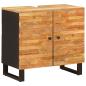 Preview: Badezimmer Sets mit Schubladen mit Regal Natur Massivholz Mango