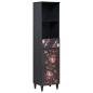 Preview: Badezimmerschrank-Set mit Schubladen 4 pcs Massivholz Mango