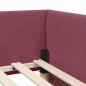 Preview: Eckbettgestell mit Matratze Sonstiges 2 pcs Rot Stoff