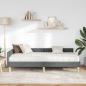Preview: Eckbettgestell mit Matratze Sonstiges 2 pcs Grau Stoff
