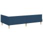 Preview: Eckbettgestell mit Matratze Sonstiges 2 pcs Blau Stoff