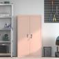 Preview: Aufbewahrungsschrank mit Speicher 2 pcs Rosa 80 x 40 x 140 cm