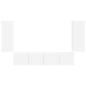 Preview: Weiß 78,5 x 30 x 29,5 cm