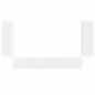 Preview: Weiß 98 x 31 x 29,5 cm