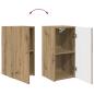 Preview: TV-Schrankset Wandmontiert 2 pcs Artisan-Eiche Holzwerkstoff