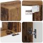 Preview: TV-Schrankset Wandmontiert 4 pcs Altholz Holzwerkstoff