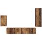 Preview: TV-Schrankset Wandmontiert 3 pcs Altholz Holzwerkstoff