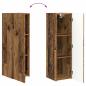 Preview: TV-Schrankset Wandmontiert 4 pcs Altholz Holzwerkstoff
