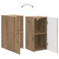 Preview: TV-Schrankset Wandmontiert 4 pcs Artisan-Eiche Holzwerkstoff
