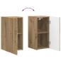 Preview: TV-Schrankset Wandmontiert 5 pcs Schwarz Holzwerkstoff