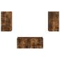 Preview: TV-Schrankset 6 pcs Geräucherte Eiche Holzwerkstoff