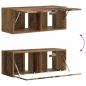 Preview: TV-Schrankset Wandmontiert 6 pcs Altholz Holzwerkstoff
