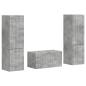 Preview: 3 pcs Beton Grau