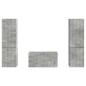 Preview: 3 pcs Beton Grau
