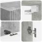 Preview: 3 pcs Beton Grau