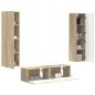 Preview: ARDEBO.de - 3 pcs Sonoma-Eiche