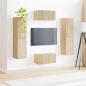 Preview: 3 pcs Sonoma-Eiche