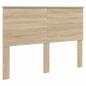 Preview: Bettrahmen Sonoma-Eiche 140 x 190 cm Ingenieurs Holz