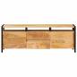 Preview: Stauraumschränke Braun 110 x 30 x 40 cm Massivholz Mango