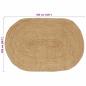 Preview: Bereichsteppiche Natur 205 x 305 cm Jute