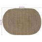 Preview: Bereichsteppiche Grau 122 x 183 cm Jute