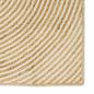 Preview: ARDEBO.de - Teppich Natürlich und Weiß 80 x 300 cm Jute