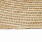 Preview: Bereichsteppich Weiß 160 x 230 cm Jute