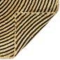 Preview: ARDEBO.de - Teppich Natürlich und Schwarz 80 x 200 cm Jute