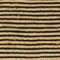 Preview: Teppich Natürlich und Schwarz 205 x 305 cm Jute