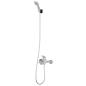 Preview: Duschkopf Set Chrom G 1 / 2 Zoll