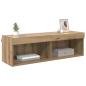 Preview: TV-Wandschrank Panama Artisan-Eiche 100 x 30 x 30 cm