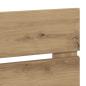 Preview: Kopfteil mit Kopfteil Artisan-Eiche 200 cm Holzwerkstoff