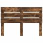 Preview: Kopfteil mit Kopfteil Geräucherte Eiche 150 cm Holzwerkstoff