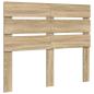 Preview: Kopfteil mit Kopfteil Sonoma-Eiche 120 cm Holzwerkstoff