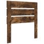 Preview: Kopfteil mit Kopfteil Geräucherte Eiche 80 cm Holzwerkstoff