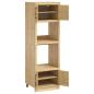 Preview: Schrank mit Regal Honig 60 x 32 x 40 cm Massives Kiefernholz