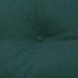 Preview: Rücken Kissen Dunkelgrün 100 x 24 x 50 cm Stoff