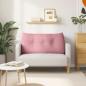 Preview: Rückenkissen Rosa 100 x 24 x 50 cm Samt