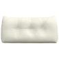Preview: Rückenkissen Creme 100 x 24 x 50 cm Samt