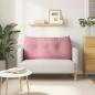 Preview: Rückenkissen Rosa 120 x 24 x 50 cm Samt