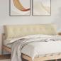 Preview: ARDEBO.de - Rückenkissen Creme 200 x 50 cm Mikrofaserstoff