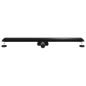 Preview: 2 in 1 Duschabfluss Schwarz 100 cm Edelstahl 304